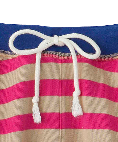 X-girl Stages（エックスガールステージス）の「BORDER SWEAT LOOSE PANT (12Ｍ～3Ｔ)（その他パンツ・キッズ・ホワイト/ベージュ/ネイビー・12M/2T/3T）」の7枚目の写真