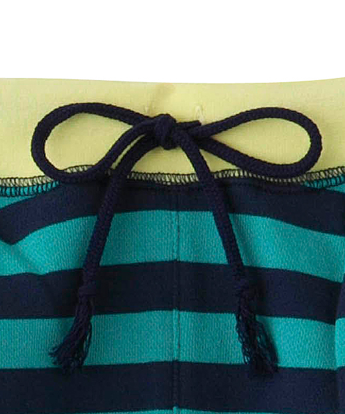 X-girl Stages（エックスガールステージス）の「BORDER SWEAT LOOSE PANT (12Ｍ～3Ｔ)（その他パンツ・キッズ・ホワイト/ベージュ/ネイビー・12M/2T/3T）」の8枚目の写真