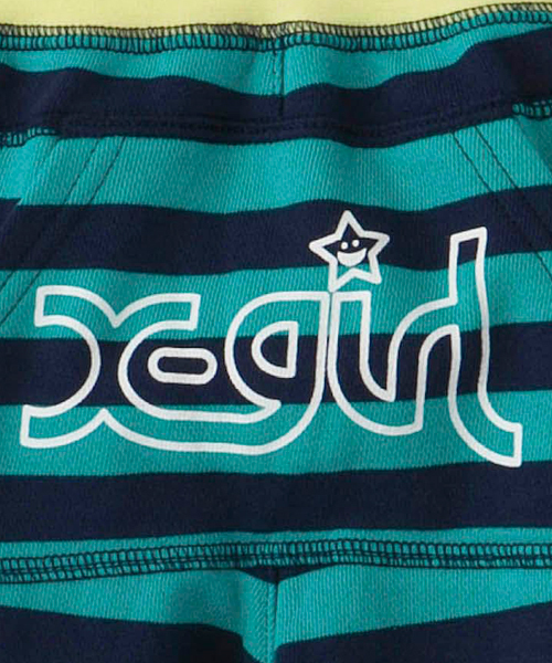 X-girl Stages（エックスガールステージス）の「BORDER SWEAT LOOSE PANT (12Ｍ～3Ｔ)（その他パンツ・キッズ・ホワイト/ベージュ/ネイビー・12M/2T/3T）」の11枚目の写真