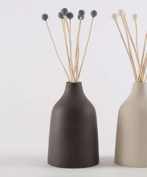 sarasa design（サラサデザイン）の「b2c ペアー クレイディフューザーポッド S（ルームフレグランス/お香・レディース・ブラック/ブラウン/ホワイト/グレー・S）」の2枚目の写真