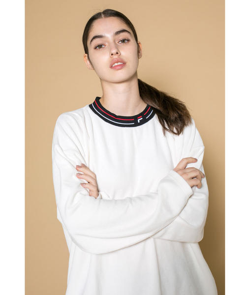 FILA（フィラ）の「＜FILA × monkey time＞ VELOUR MOCK LS/モック 