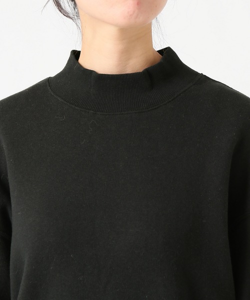 JOURNAL STANDARD relume(ジャーナルスタンダード レリューム)の「ソフトエアーウラケ モックネックスウェット(スウェット・レディース・キナリ/ブラック/カーキ・FREE)」の15枚目の写真