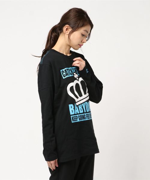 Babydoll ベビードール の 親子お揃い 王冠ロゴロンｔ 1877a 大人 Tシャツ カットソー Wear