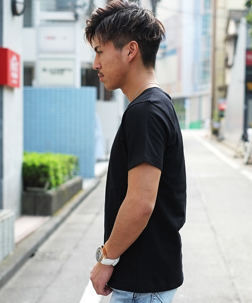 GOSTAR DE FUGA（ゴスタール ジフーガ）の「リフレクター英字プリント半袖カットソー/半袖Tシャツ（Tシャツ/カットソー・メンズ・ホワイト/ブラック・M/L）」の10枚目の写真