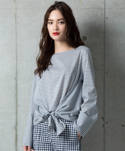 セール ブラウス イン コットン コットン ヴィシーチェック シャツ ブラウス シャツ ブラウス Boss ウィズ Hugo ヒューゴ のファッション 購入新作の