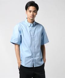 SOCIAL WEAR�i�\�[�V�����E�F�A�j�́u�ySOCIAL WEAR�z�I�b�N�X�t�H�[�h�{�^���_�E��SS�V���c�i�V���c/�u���E�X�j�v