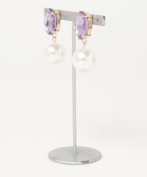 高品質の激安のビジューパールピアス 国内正規品短納期 の