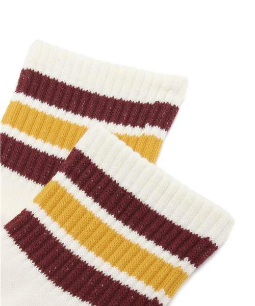 WEGO（ウィゴー）の「WEGO/アンクルラインソックス（ソックス/靴下・メンズ・イエロー・FREE）」の2枚目の写真