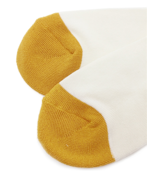 WEGO（ウィゴー）の「WEGO/アンクルラインソックス（ソックス/靴下・メンズ・イエロー・FREE）」の3枚目の写真