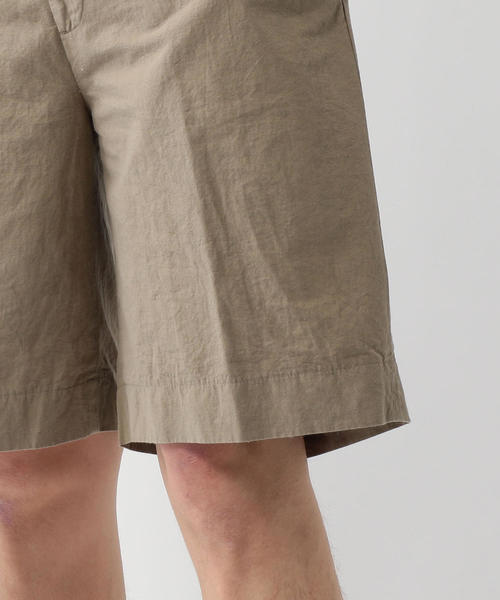 Steven Alan（スティーブンアラン）の「＜Steven Alan＞ C/L TYPEWRITER SHORT PANTS-BOLD/ショートパンツ（その他パンツ・メンズ・ベージュ/ブラック・LARGE/MEDIUM/X-LARGE/SMALL）」の4枚目の写真