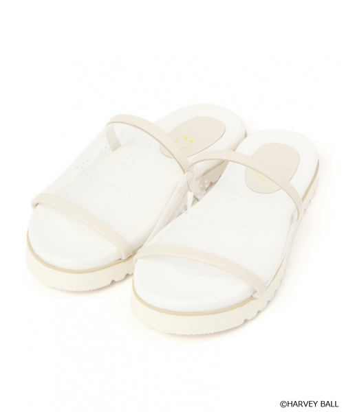 niko and...（ニコアンド）の「【スマイル】コラボサンダル（サンダル・レディース・ブラック/ナチュラル・MEDIUM/LARGE）」の13枚目の写真