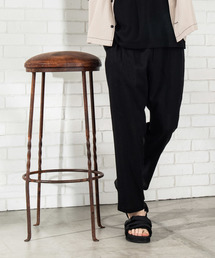 WEGO | WEGO/麻レーヨンリラックスパンツ(スラックス)