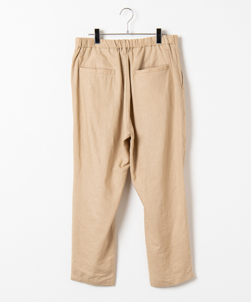 WEGO(ウィゴー)の「WEGO/麻レーヨンリラックスパンツ(スラックス・メンズ・ブラック/ベージュ/ネイビー・SMALL/MEDIUM/LARGE)」の13枚目の写真