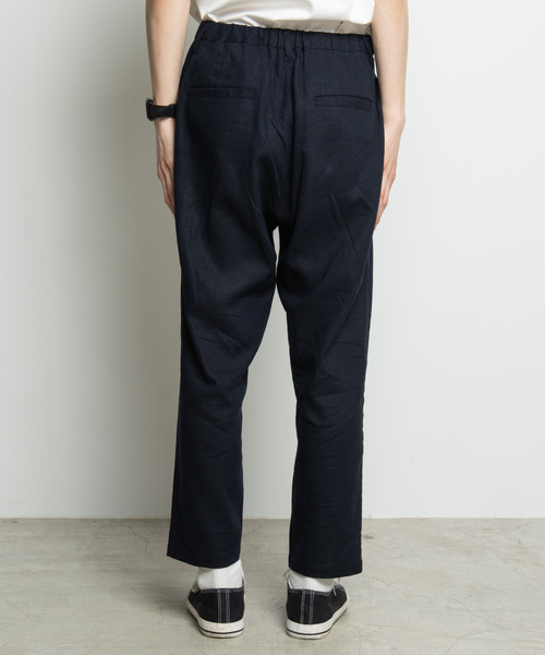 WEGO(ウィゴー)の「WEGO/麻レーヨンリラックスパンツ(スラックス・メンズ・ブラック/ベージュ/ネイビー・SMALL/MEDIUM/LARGE)」の11枚目の写真