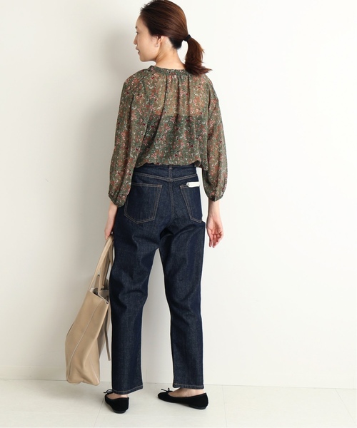 SLOBE IENA(スローブイエナ)の「LE DENIM ストレートデニムパンツ◆(デニムパンツ・レディース・ネイビー/ブルー系その他・40/38/36/34)」の5枚目の写真