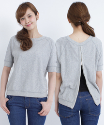SILAS | BEBE BACK ZIP TOP(Tシャツ/カットソー)