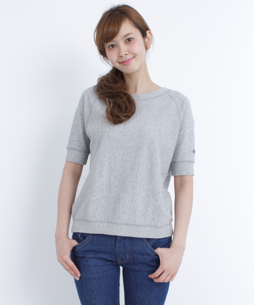 SILAS（サイラス）の「BEBE BACK ZIP TOP（Tシャツ/カットソー・レディース・ホワイト/アッシュグレー・ONE SIZE）」の6枚目の写真