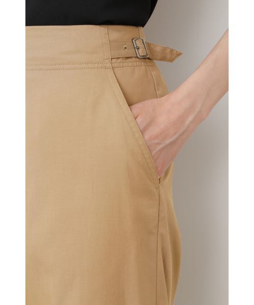 NATURAL BEAUTY BASIC（ナチュラルビューティーベーシック）の「[接触冷感]コットンテンセルグルカパンツ（その他パンツ・レディース・ベージュ/ネイビー/カーキ・SMALL/MEDIUM/X-SMALL）」の20枚目の写真