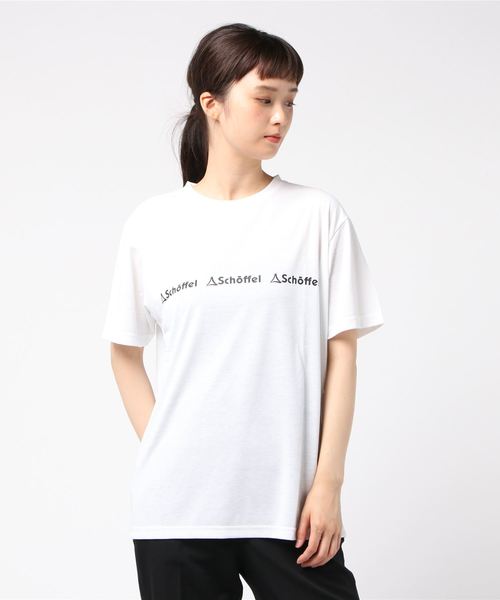 S-Rush(エスラッシュ)の「Schoffel/ショッフェル トランスアクア Tシャツ(Tシャツ/カットソー・レディース・ホワイト・M)」の1枚目の写真