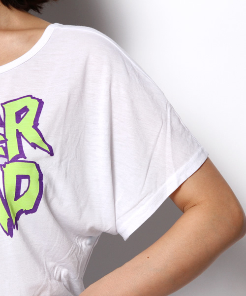DANCE LB-03（ダンス エルビー・ゼロスリー）の「SNEAKER　Tシャツ（Tシャツ/カットソー・レディース・ホワイト系/ブラック系/イエロー系・FREE）」の11枚目の写真