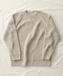 BATONER | 【BATONER】シグネチャークルーネックメリノウールニットプルオーバー/BN-19FM-021(ニット/セーター)