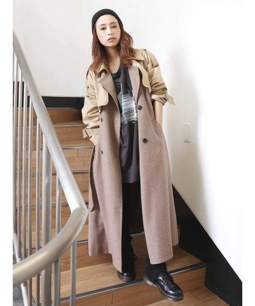 Ungrid(アングリッド)の「フォトプリントロングスリーブTee(Tシャツ/カットソー・レディース・ブラック/オフホワイト/モカ・FREE)」の15枚目の写真