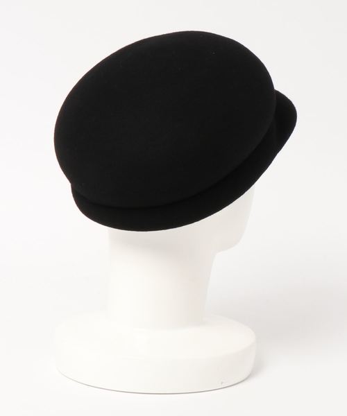 Ruben（ルーベン）の「フェルトベレーキャスケット（キャスケット・レディース・ブラック/キャメル・FREE）」の3枚目の写真