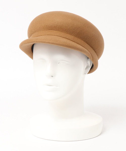 Ruben（ルーベン）の「フェルトベレーキャスケット（キャスケット・レディース・ブラック/キャメル・FREE）」の4枚目の写真