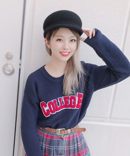 Ruben（ルーベン）の「フェルトベレーキャスケット（キャスケット・レディース・ブラック/キャメル・FREE）」の7枚目の写真