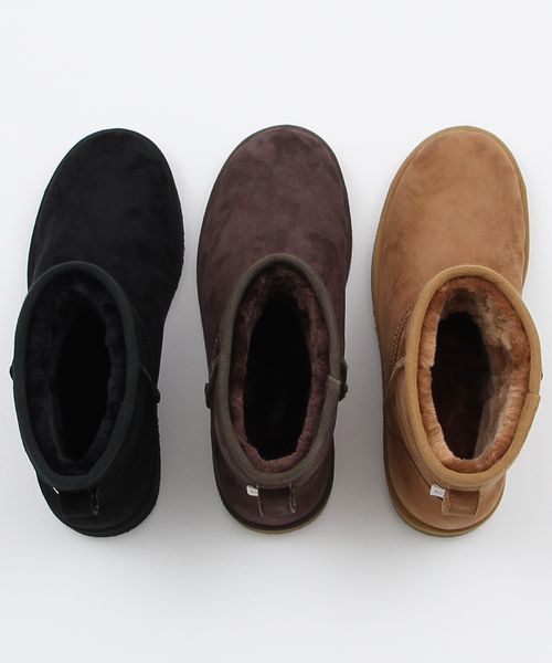 coen（コーエン）の「スエードムートンブーツ（ブーツ・メンズ・ベージュ/ブラック/ダークブラウン・LARGE/MEDIUM/SMALL）」の7枚目の写真