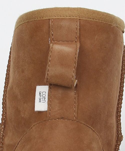 coen（コーエン）の「スエードムートンブーツ（ブーツ・メンズ・ベージュ/ブラック/ダークブラウン・LARGE/MEDIUM/SMALL）」の8枚目の写真