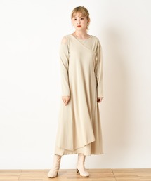 one after another NICE CLAUP | 袈裟ワンピース(ワンピース)