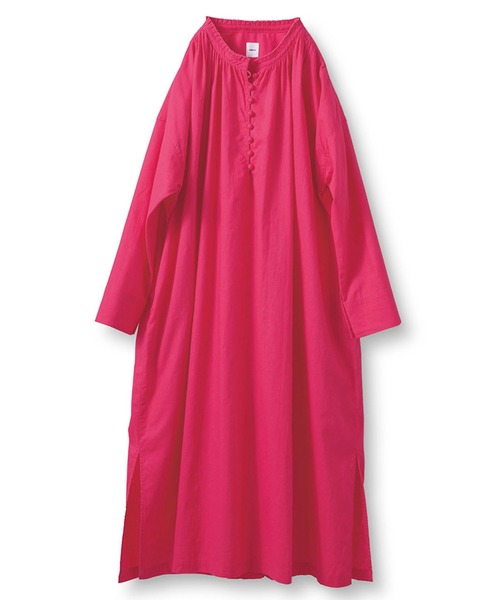 avecmoi(アヴェクモワ)の「【佐藤かなさんプロデュース】 アヴェクモワ 包みボタンワンピース〈ピンク〉(ワンピース・レディース・ピンク・MEDIUM/LARGE/SMALL/X-LARGE)」の13枚目の写真