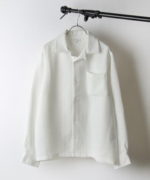 NILWAY | 【Nilway】イージーケアポリトロバックスリットオープンカラーシャツ(シャツ/ブラウス)