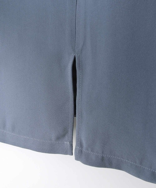 NILWAY(ニルウェイ)の「イージーケアポリトロバックスリットオープンカラーシャツ(シャツ/ブラウス・メンズ・ホワイト/チャコールグレー/ブラック/ベージュ/ブラウン/ブルー/ブラック系その他/ベージュ系その他・MEDIUM/LARGE/X-LARGE)」の10枚目の写真