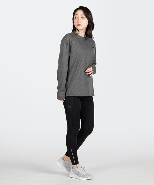 UNDER ARMOUR(アンダーアーマー)の「UAテック ロングスリーブシャツ 2.0(トレーニング/メンズ)(Tシャツ/カットソー・メンズ・チャコールグレー/ブラック/ブルー/ホワイト・XL/LG/MD/XXL/SM/3XL)」の9枚目の写真