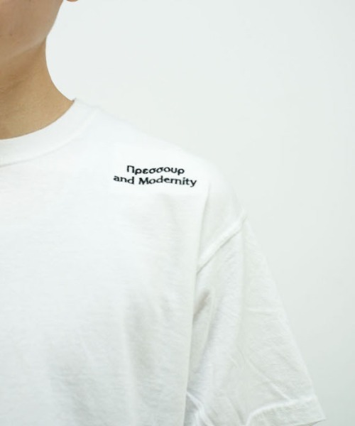 Pressure（プレッシャー）の「PRESSURE CLASSICS PRESSOUR AND MODERNITY（Tシャツ/カットソー・メンズ・ブラック/ホワイト/チャコールグレー・M）」の4枚目の写真