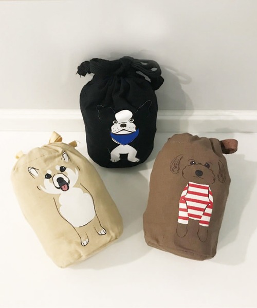 ROOTOTE（ルートート）の「ルートート/EU.ルーショッパー.ポータブルわんこ（エコバッグ/サブバッグ・レディース・ベージュ系その他/ブラウン系その他3/ブルー系その他2・FREE）」の15枚目の写真