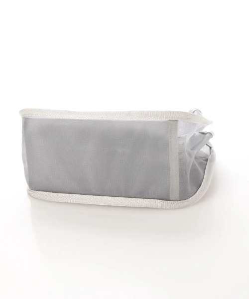 cache cache（カシュ カシュ）の「カシュカシュ cachecache / スマイルモチーフメッシュバッグインバッグ（ポーチ・レディース・ブラック/イエロー/ピンク/ベージュ/パープル/グレー・FREE）」の12枚目の写真