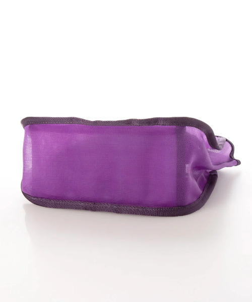 cache cache（カシュ カシュ）の「カシュカシュ cachecache / スマイルモチーフメッシュバッグインバッグ（ポーチ・レディース・ブラック/イエロー/ピンク/ベージュ/パープル/グレー・FREE）」の17枚目の写真