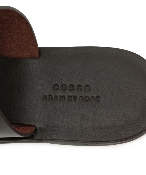 ADAM ET ROPE'（アダムエロペ）の「【CESSE】レザーサンダル（サンダル・メンズ・ブラウン系その他/ブラック・41/42/43）」の11枚目の写真