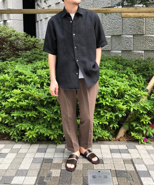 ADAM ET ROPE'（アダムエロペ）の「【CESSE】レザーサンダル（サンダル・メンズ・ブラウン系その他/ブラック・41/42/43）」の12枚目の写真