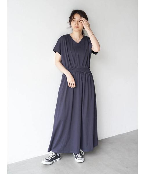 AMERICAN HOLIC（アメリカンホリック）の「Vネックウエストギャザー