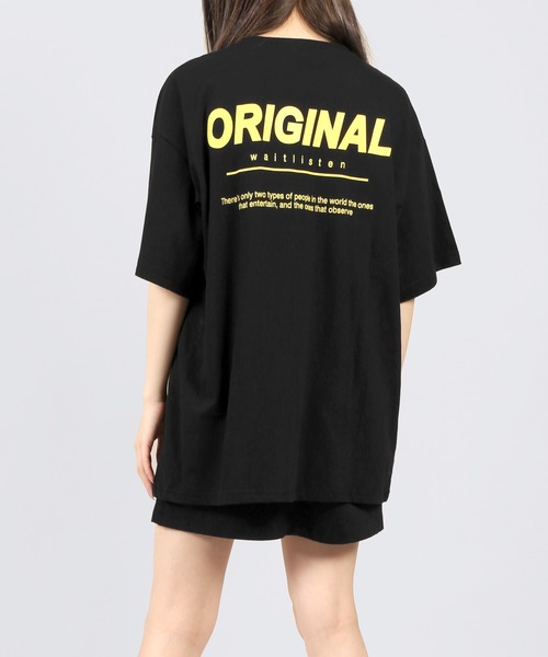 DING（ディング）の「DING/ORIGINAL Tシャツ（Tシャツ/カットソー・レディース・ホワイト/ブラック/レッド・FREE）」の3枚目の写真