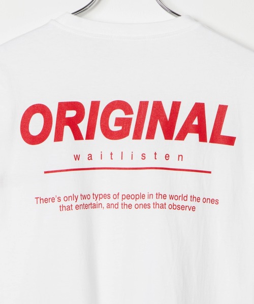 DING（ディング）の「DING/ORIGINAL Tシャツ（Tシャツ/カットソー・レディース・ホワイト/ブラック/レッド・FREE）」の16枚目の写真