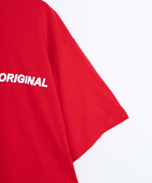 DING（ディング）の「DING/ORIGINAL Tシャツ（Tシャツ/カットソー・レディース・ホワイト/ブラック/レッド・FREE）」の6枚目の写真