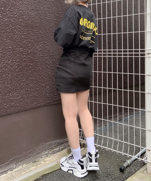 DING（ディング）の「DING/ORIGINAL Tシャツ（Tシャツ/カットソー・レディース・ホワイト/ブラック/レッド・FREE）」の21枚目の写真