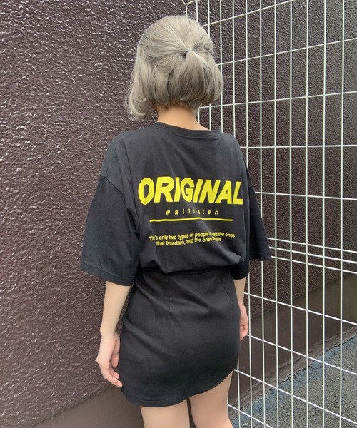 DING（ディング）の「DING/ORIGINAL Tシャツ（Tシャツ/カットソー・レディース・ホワイト/ブラック/レッド・FREE）」の20枚目の写真