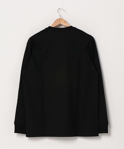 Carhartt WIP（カーハートダブリューアイピー）の「L/S AMERICAN SCRIPT T-SHIRT（Tシャツ/カットソー・メンズ・ブラック/グリーン/アッシュ/イエロー/バーガンディー・LARGE/XX-LARGE/SMALL/MEDIUM/X-SMALL/X-LARGE）」の6枚目の写真