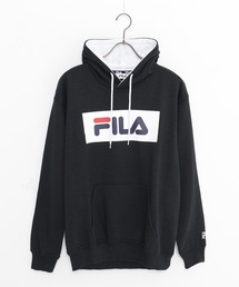 【FILA/フィラ】ボックスロゴプリント ビックシルエット パーカー